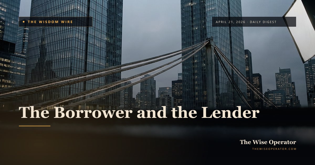 The Borrower and the Lender