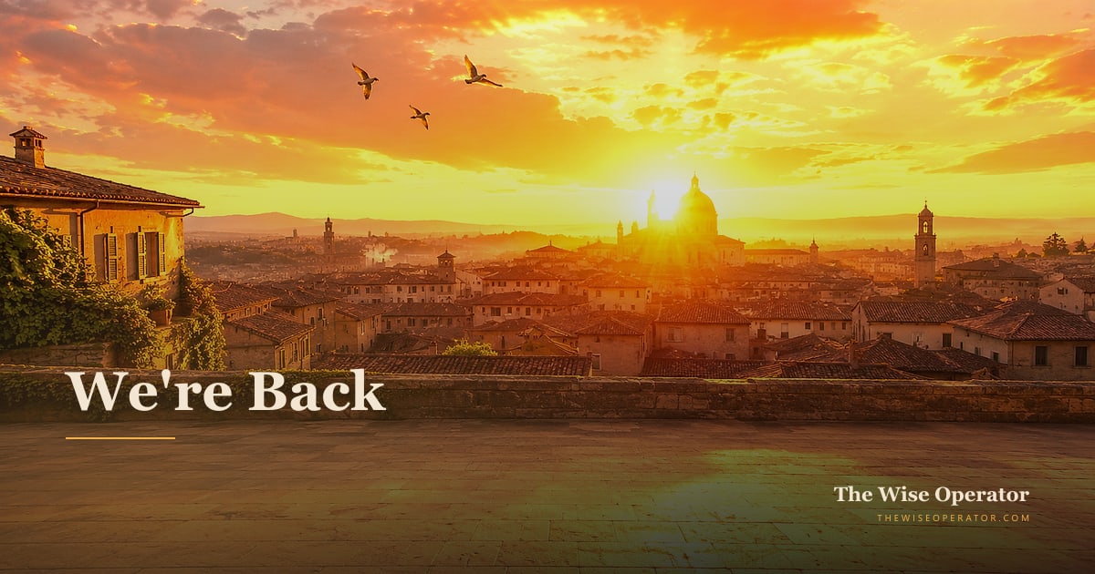 We're Back: A Gift From Telio, a New Launch, and a Sunday Reflection